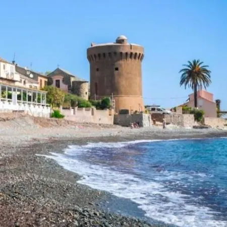 Apartment Studio Equipe A 30m De La Plage De Miomo,5mn De Bastia,cap-corse *